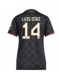 Billige Bayern Munich Luis Diaz #14 Tredjedrakt Dame 2025-26 Kortermet